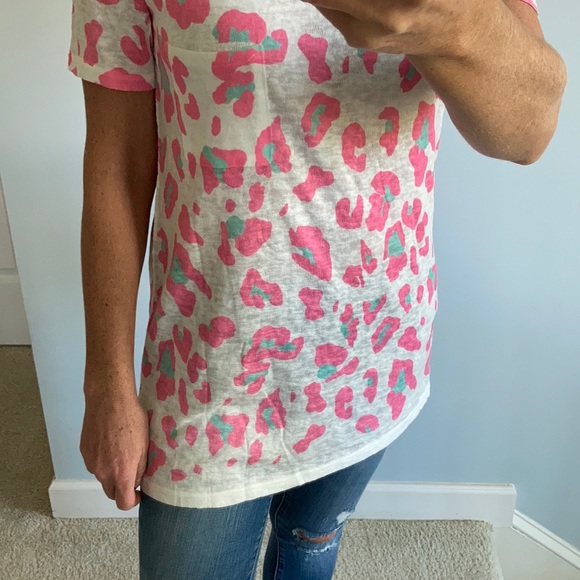 Pink & White Spotted Tunic Top - Picture 6 of 7
